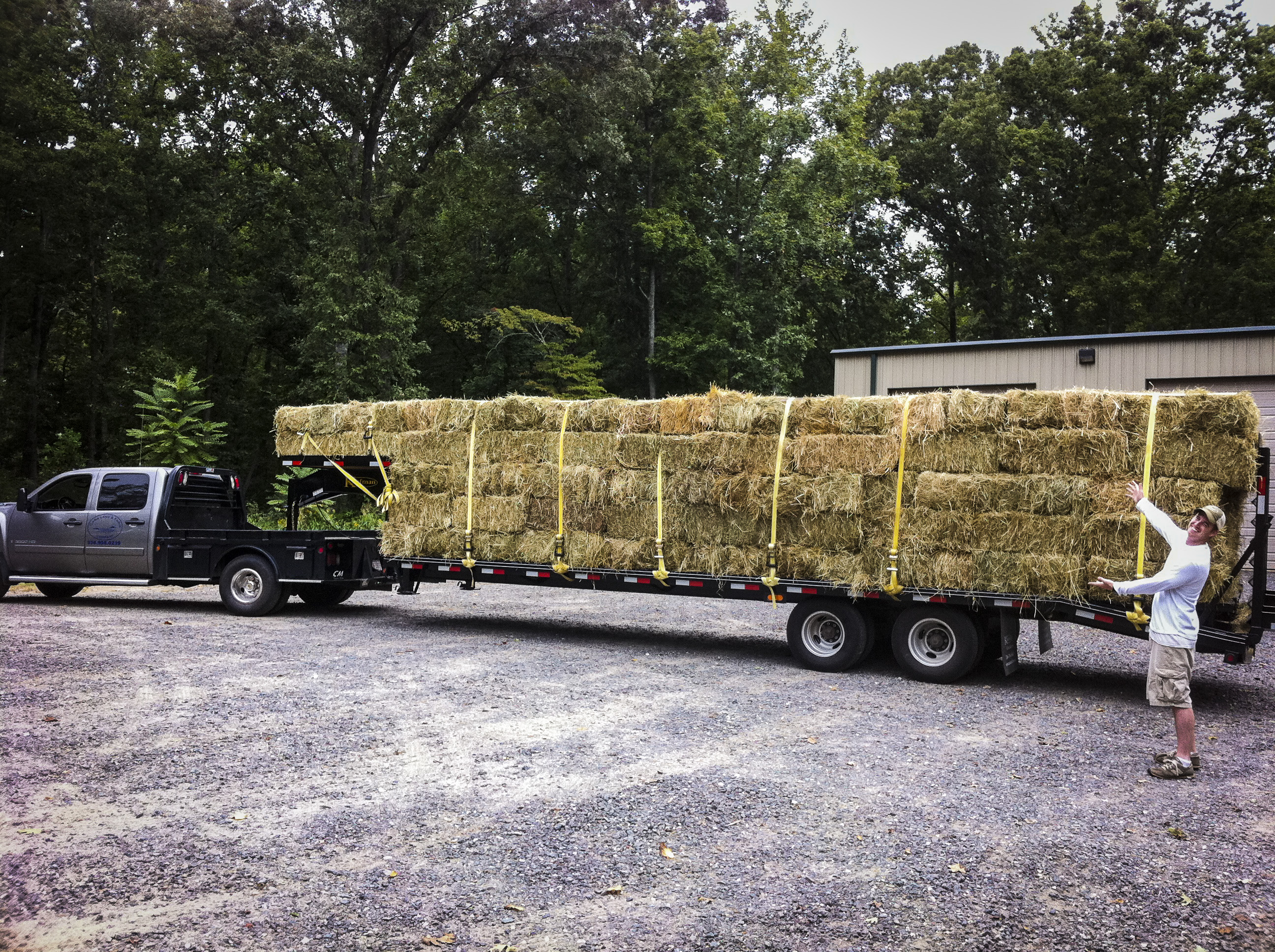 Hay at Cana Land and Farm Company